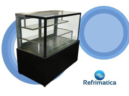 Exhibidora Euro Vidrio Recto