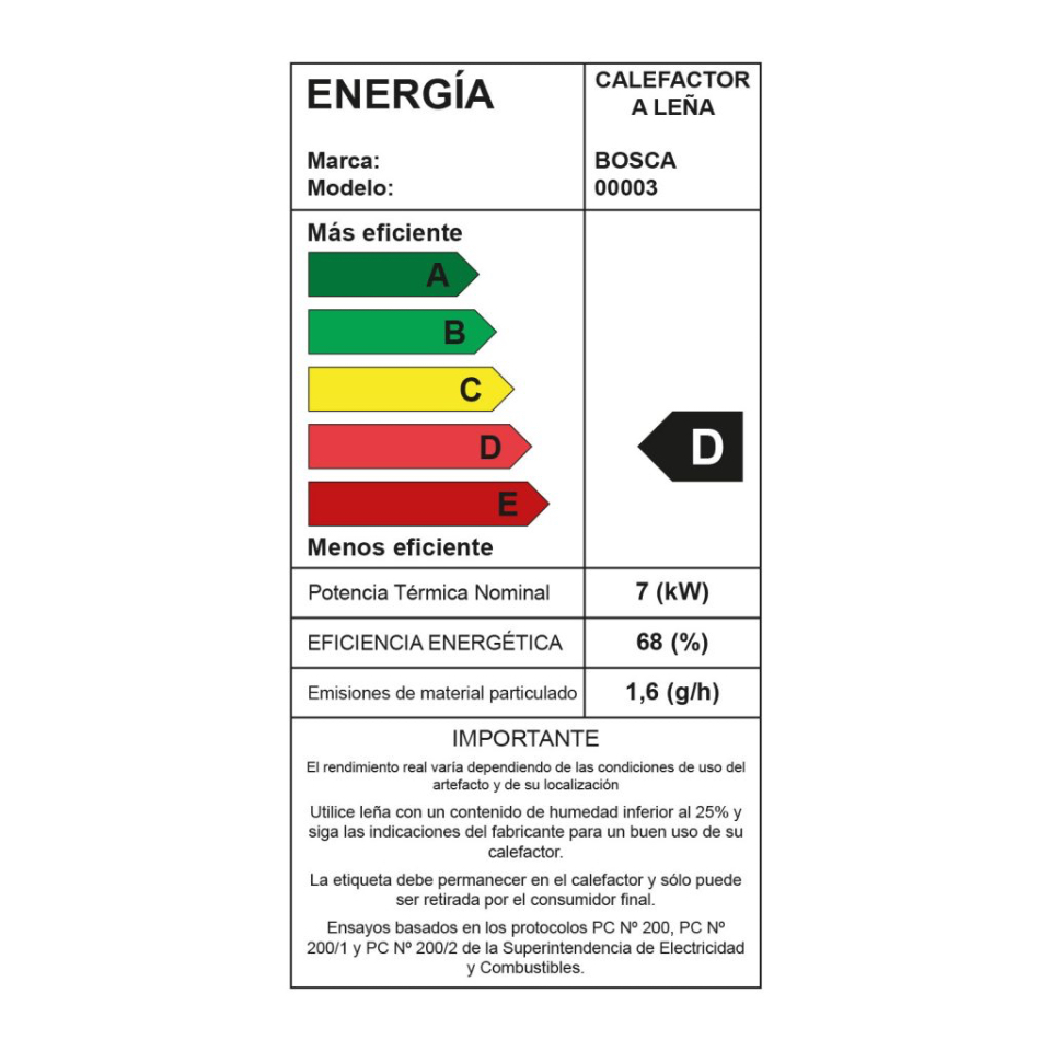 Calefactor a leña Eco 350 - Imagen 6
