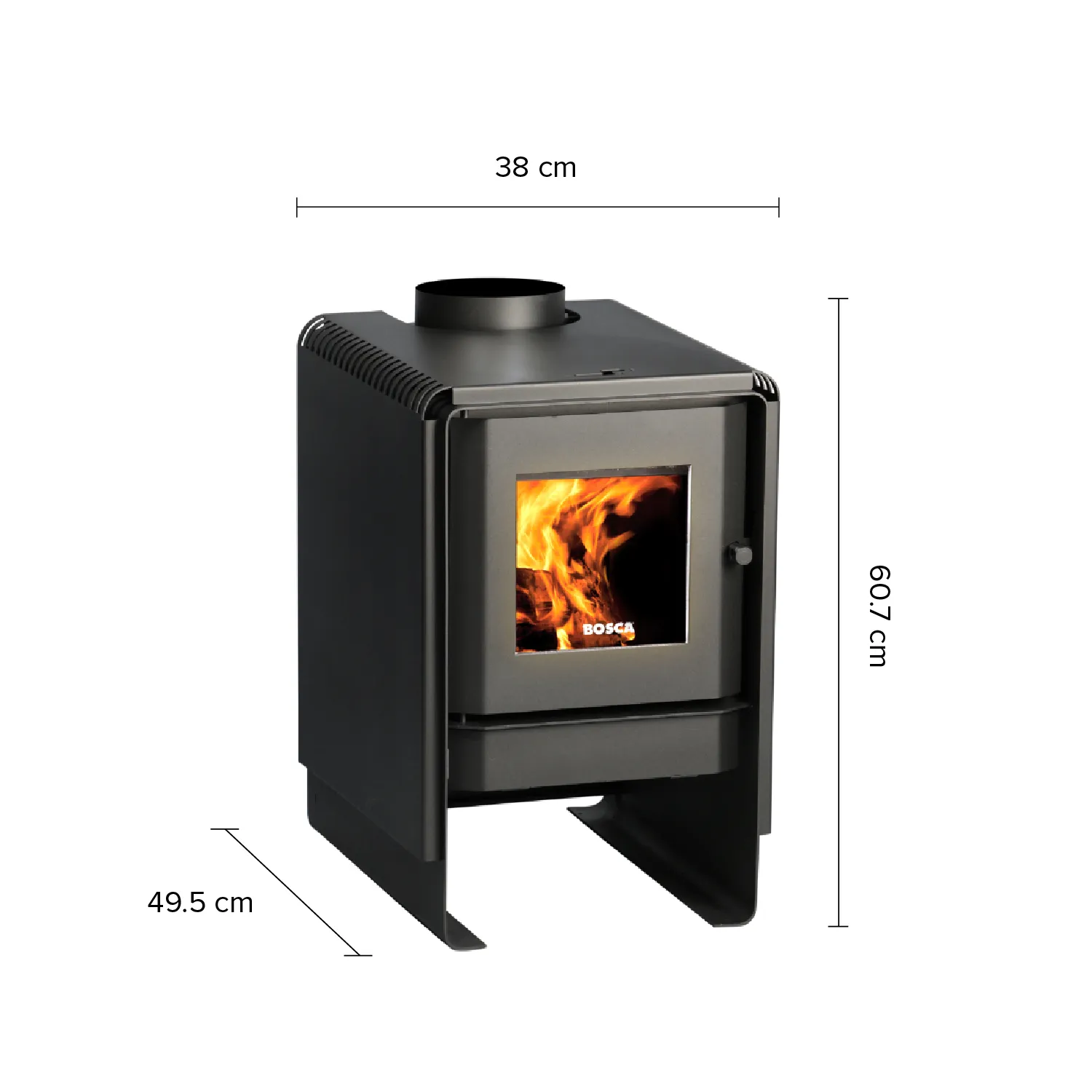 Calefactor a leña Eco 350 - Imagen 4